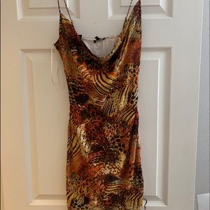 Multi colored short dress